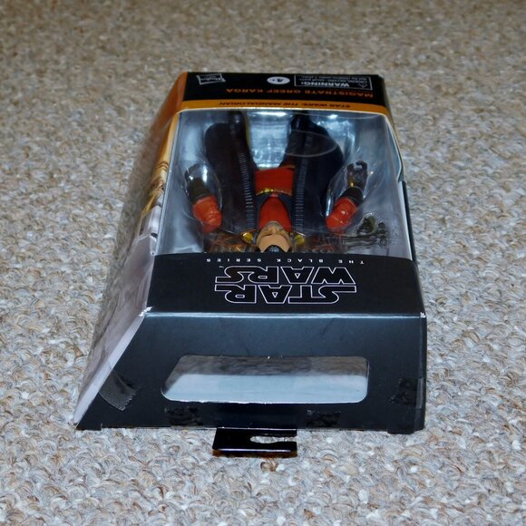Star Wars: The Mandalorian 6" Black Series Magistrate Greef Karga Figure MIB New - Picture 10 of 10